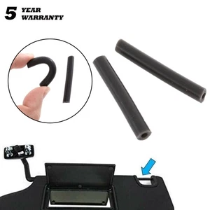 Pair Black Sun Visor Repair Kit LH & RH Sun Visor For 07-17 Jeep Wrangler JK JKU - Picture 1 of 12