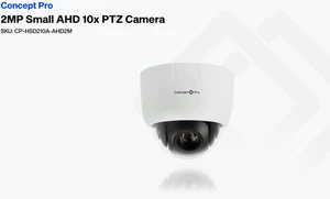 Concept Pro  2MP Small AHD 10x PTZ Camera high-speed dome - Picture 1 of 3