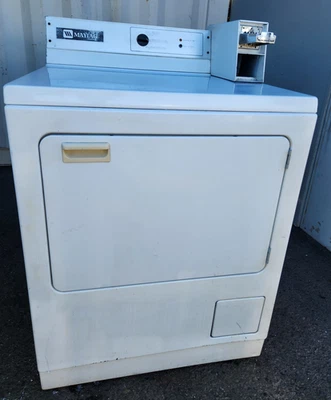 MAYTAG COIN OPERATED FRONT LOAD GAS DRYER MODEL DG26CS SERIAL NO 302809DH[REF] - Image 1 of 4