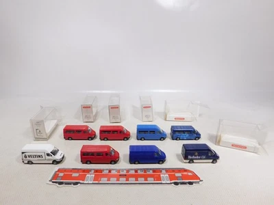 Wiking 1:87 H0 8x Sprinter MB 281 285 Veltins Herforder Bonn Sg / Mint # - Immagine 1 di 4