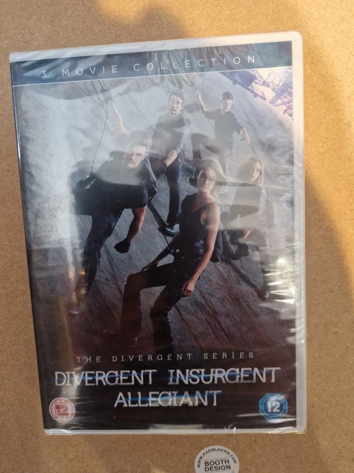 The Divergent Series 3 movie collection DVD set new sealed free UK post - Image 1 of 1