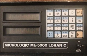 Vintage Marine Navigation Micrologic ML-5000 LORAN C. Came Off 1975 Hardin 45. - Picture 1 of 4