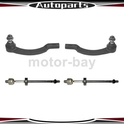 Extremo de varilla de amarre de dirección interior exterior 4 piezas para Volvo 960 Delphi 1995 1996 1997 Foto 1 de 4