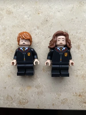 LEGO® Harry Potter Figuren Hermione Granger hp415 und Ron Weasley hp416 - Bild 1 von 2