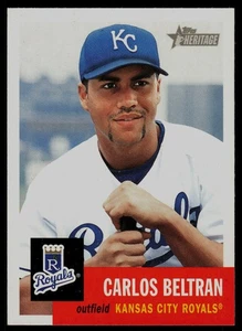 2002 Topps Heritage #306 Carlos Beltran Kansas City Royals - Picture 1 of 2