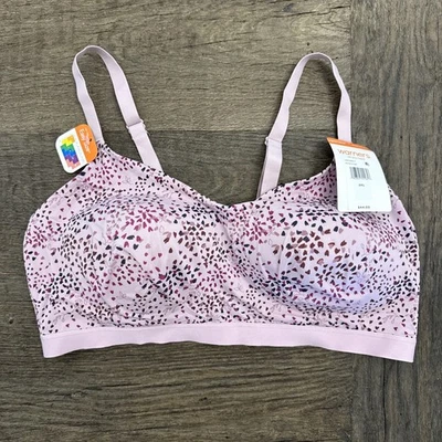 Warner's Women's Cloud 9 Super Soft Smooth Wireless Bra Size 2XL Lightly Lined - Image 1 of 4