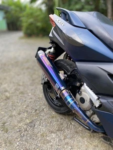 Fit For Yamaha Xmax 300 x-max 250 Exhaust Pipes Smoke Muffler - Picture 1 of 5