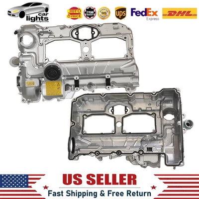 ALUMINUM Valve Cover Kit for 2012-18 BMW N20 320i 328i 528i X3 X5 X1 Z4 2.0L L4 - Image 1 of 4