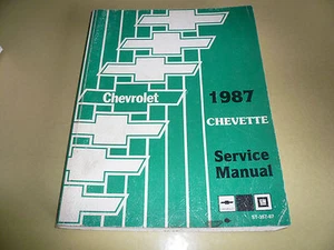 1987 Chevette Service Manual Original OEM - ST-357-87 - Picture 1 of 1