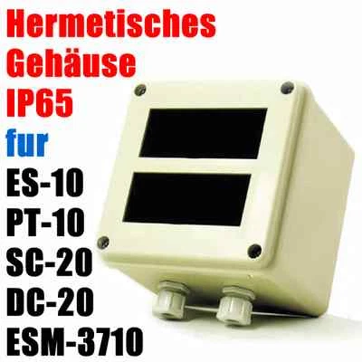 Aufputzdose Hermetisches Industrie Gehäuse ES mit Schutz IP65 (2 löcher 71x29mm)