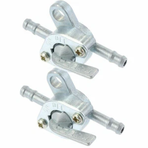 2x Kraftstoffhahn Benzinhahn 6mm Benzin Hahn Schalter für Universal Motorrad DE - Bild 1 von 9