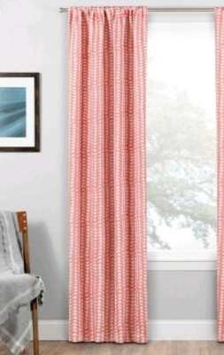 Eclipse Blackout Naya Coral Rod Pocket Panel 37" x 84" NEW - Image 1 of 4