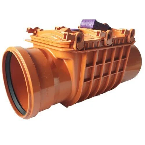 KESSEL Staufix Basic Rückstauverschluss - Schwarz (73150)