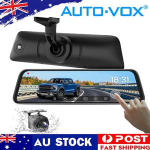 AUTO-VOX 9.35''1080P OEM Rear View Mirror Camera Full Touch Screen Stream Media - Picture 1 of 9
