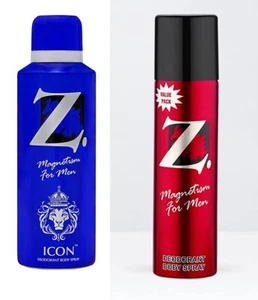 Nuovo deodorante magnetismo Z confezione combinata deodorante rosso + deodorante blu per uomo - Foto 1 di 1