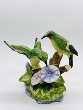 RUSS Collectible HUMMINGBIRDS Figurine Nature's Song Ruby-Throated Romance #7815