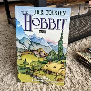 J R R Tolkien: The Hobbit Illustrated Version (David Wenzel) Grafton Books 1991 - Picture 1 of 4