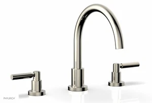 New Phylrich PHD1130C-015 Basic Deck Tub Set -Lever Handles FINISH: Satin Nickel - Picture 1 of 5