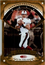 1997 Donruss Preferred Cut To The Chase Football Card #107 Jim Druckenmiller G