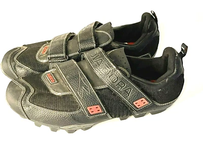 Diadora Geko Men's Size 9.5 Cycle Shoes Black Grey Red Adjustable Straps - Used - Image 1 of 4