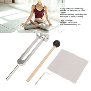 128 Hz Tuning Fork Large Aluminum Alloy 128 Hz Tuning Fork For Therapeutic Ear - Picture 1 of 22