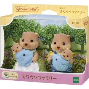 Muñeca Calico Critters Otter Family FS-32 ÉPOCA Japón Sylvanian Families - Imagen 1 de 4