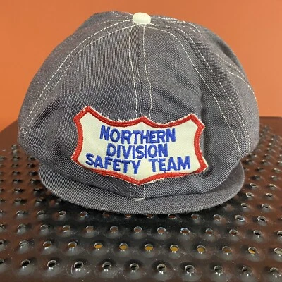 De colección Burlington Northern Railroad Safety Team Gorra Plana Snapback Sombrero Camionero Foto 1 de 4