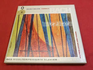 Bach DAS WOHLTEMPERIERTE KLAVIER - 1. TEIL Walcha Odeon 3 LP-Box near mint - Foto 1 di 4