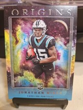 Jonathan Mingo 2023 Origins #117 Turquoise /25 SSP Color Match Rookie Panthers 