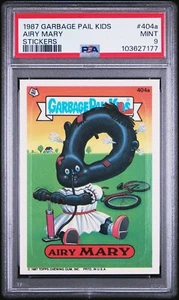 1987 Topps Garbage Pail Kids Series 10 OS10 AIRY MARY 404a PSA 9 MINT Card gpk - Picture 1 of 2