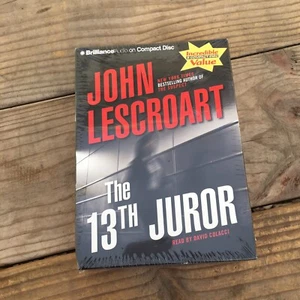 CD audiobook The 13th Juror by John Lescroart (2009, Compact Disc) Sealed - Picture 1 of 6