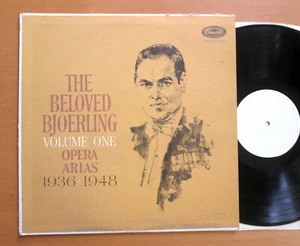 TEST PRESSING Beloved Bjoerling Opera Arias 1937-1949 Capitol G 7239 White Label - Picture 1 of 5