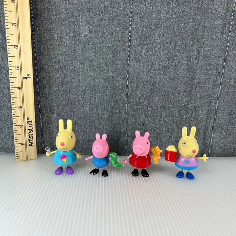 Peppa Pig And Friends Rebecca Rabbit George Lot 2" Inch Figure Jazwares Cover