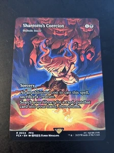 MTG:FF Shantotto's Coercion; Diabolic Intent (Showcase) - Picture 1 of 2