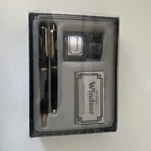 Senator Windsor 301-Fountainpen,Ink Bottle & Ballpointpen - Picture 1 of 4