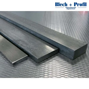 Edelstahl Flachstahl blank 1.4305 V2A 20x5mm - 100x40mm Länge bis 2m Flacheisen - Bild 1 von 3