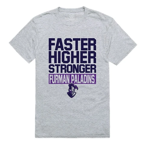 Furman University Paladins NCAA Workout Tee T-Shirt Cover