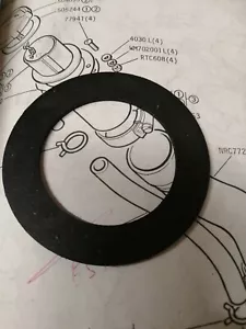 LAND ROVER SERIES 2a & 3 FUEL FILLER CAP SEAL - 505244 - OEM QUALITY - EU MADE - Picture 1 of 1