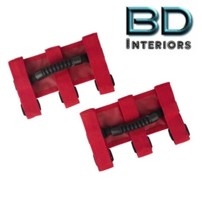 Asas de agarre Red Ultimate de Rugged Ridge 13505.03 - PAR Foto 1 de 4