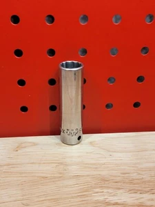 MAC Tools XD182 9/16" SAE 3/8" Drive Deep 12-Point Chrome Socket USA - Picture 1 of 24