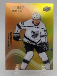 Jacob Moverare 2022-23 Upper Deck Allure Orange-Yellow Color Flow Kings Rookie
