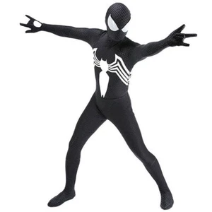 New Venom 2 Jumpsuit Symbiote Bodysuit Cosplay Costume Halloween Suit Adult Kids - Picture 1 of 12