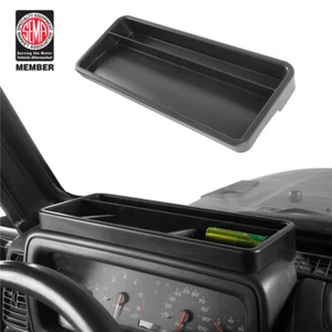 Front Dashboard Tray Storage Box Container Organizer For Jeep Wrangler 97-06 TJ - Picture 1 of 7