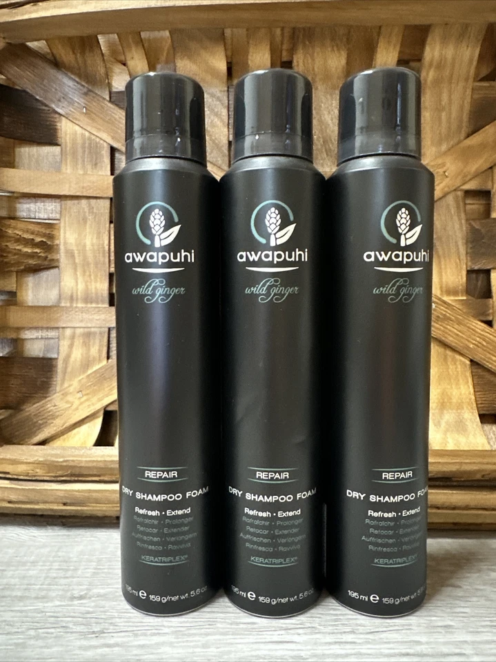 3 - Awapuhi Wild Ginger Dry Shampoo Foam 5.6 oz - Image 1 of 1