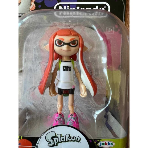 World of Nintendo Splatoon Inkling Girl 4" Figure Jakks Pacific Toy Cover