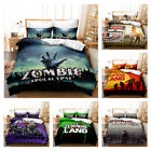 The Zombie Land Bedding Set Quilt Cover and Pillowcase Single Double Queen King