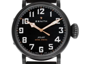 Zenith Pilot Type 20 Ton UP Stahl Automatik 45mm Bj.2022 Box&Pap. Ungetragen - Bild 1 von 7