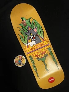 RARE SCREENED Natas Daewon Song Almost Skateboard Deck Panther Tom and Jerry - Picture 1 of 7