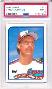 Randy Johnson 1989 Topps #647 PSA 9 - ¡Recién calificado! ¡FUNDA NUEVA! - Imagen 1 de 2