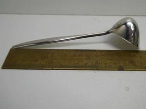 GEORG JENSEN CYPRESS STERING SILVER ART DANISH SAUCE LADLE SERVING SPOON - Picture 1 of 8